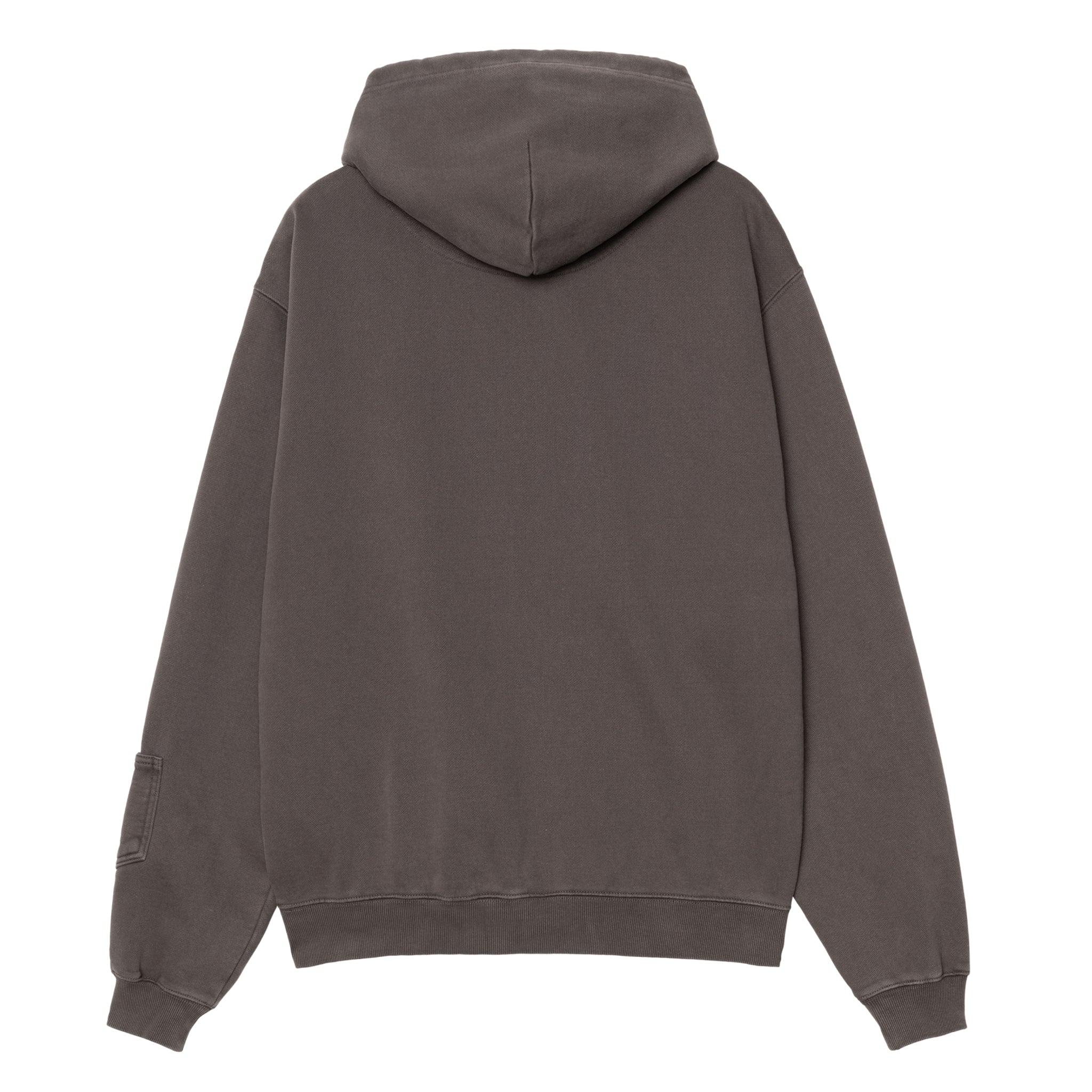 Carhartt WIP Hooded WIP Sweat Jacket | Black (stone washed