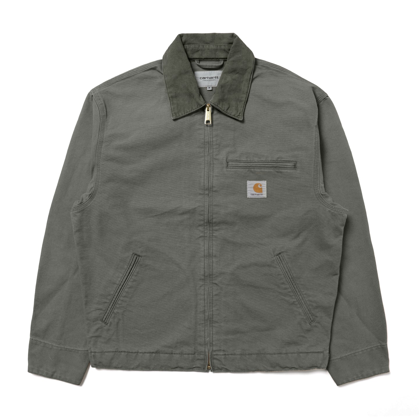 訳あり Carhartt WIP Detroit Jacket Mサイズ I034819_3MA_4O] Carhartt WIP Detroit Jacket Stone Canvas (Leaf