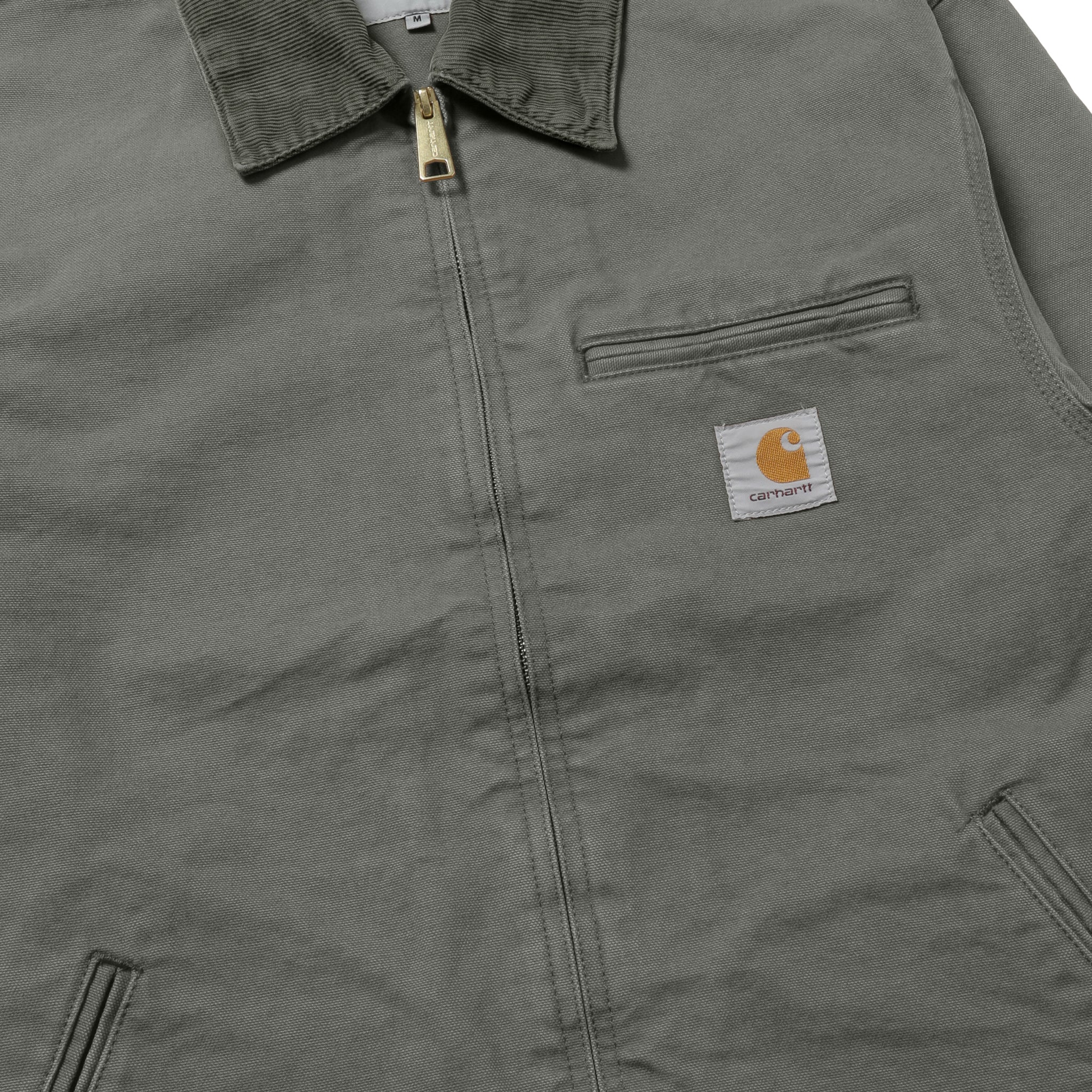 I034819_3MA_4O] Carhartt WIP Detroit Jacket Stone Canvas (Leaf