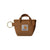 Carhartt WIP Mini Tote Bag Keychain Hamilton Brown