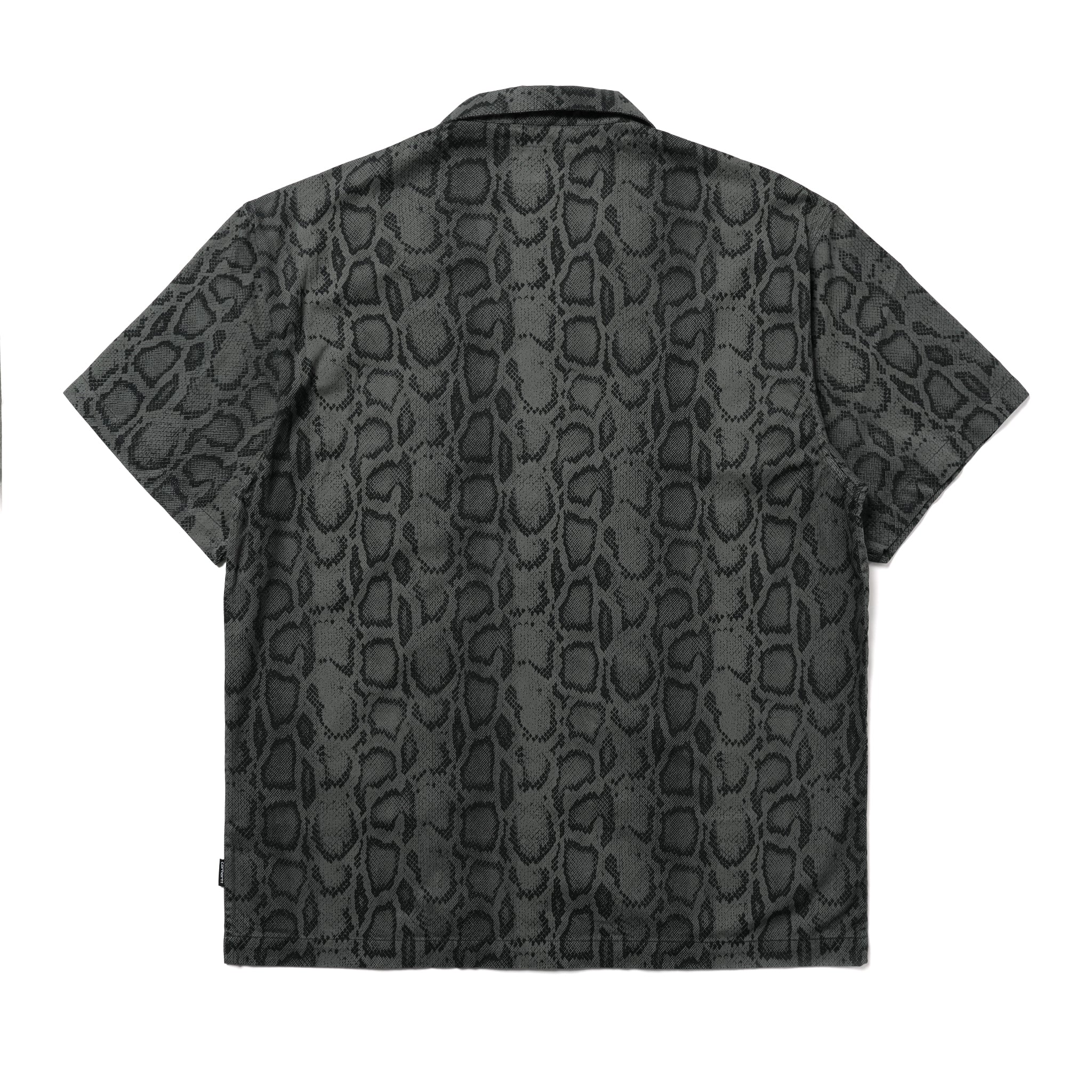 I036275_3QA_GD] Carhartt WIP Short Sleeve Snake Camo Shirt (Leaf