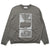 Cav Empt MD Clean Room Light Big Crewneck Charcoal