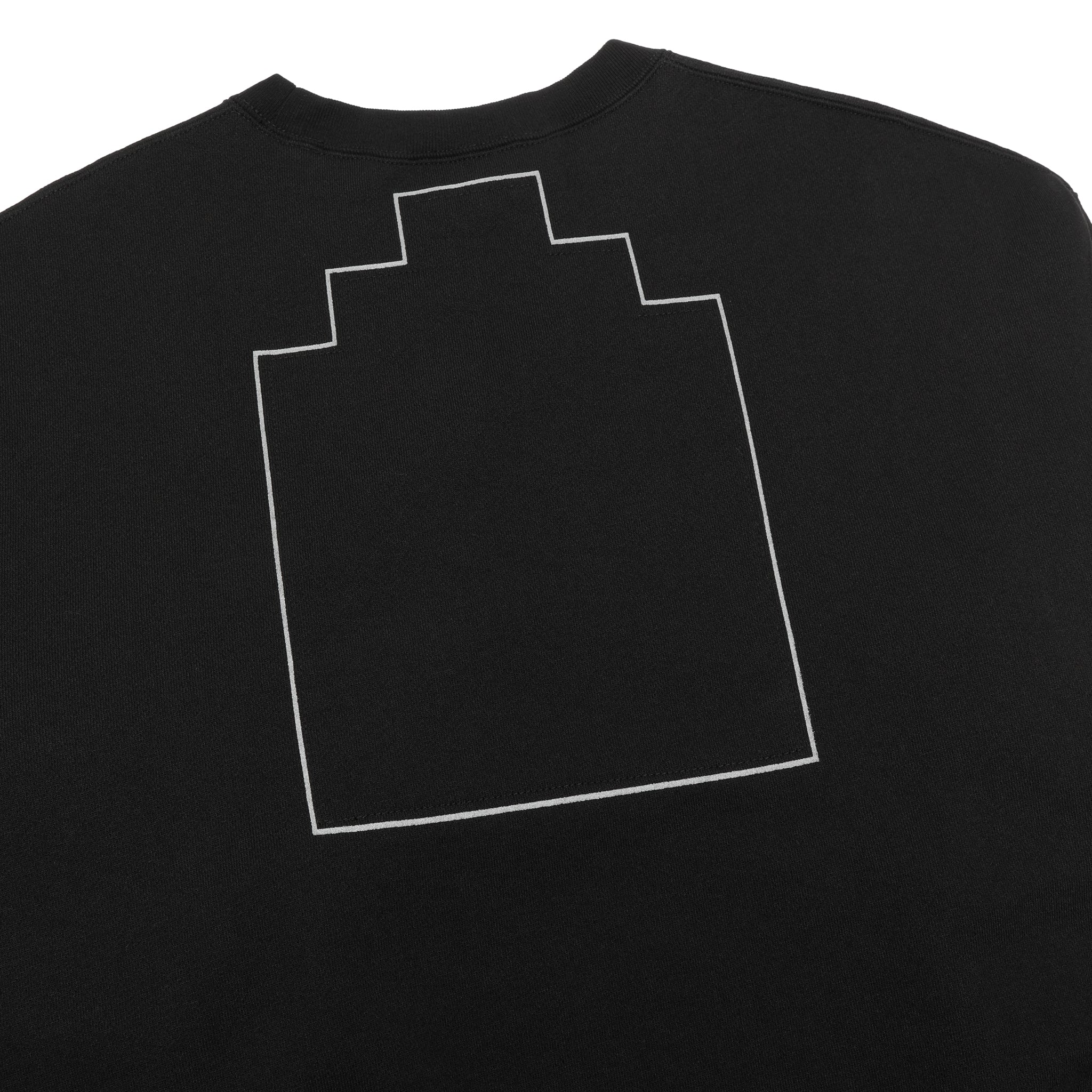 CES28CS12] Cav Empt Solid Loose Crewneck (Black) – The Darkside