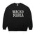 Wacko Maria Crew Neck Sweat Shirt Black