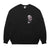 Wacko Maria X 56 Tattoo Studio Crew Neck Sweat Shirt Black