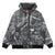Hide and Seek Camo Zip Hooded Jacket Black