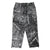 Hide and Seek 6 Pocket Camo Track Pant Black