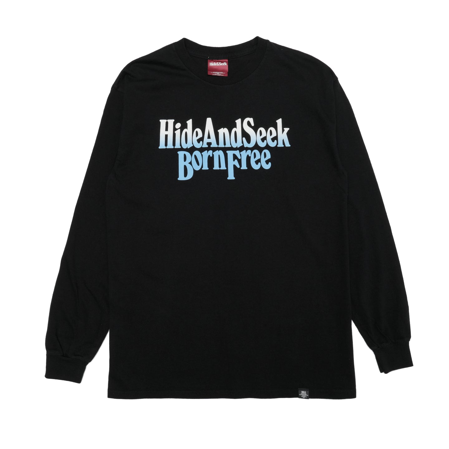 トップス HIDEANDSEEK Eagle L/S Tee(Front) HIDE AND SEEK]Eagle L/S Tee(Front)/ BLACK – R&Co.