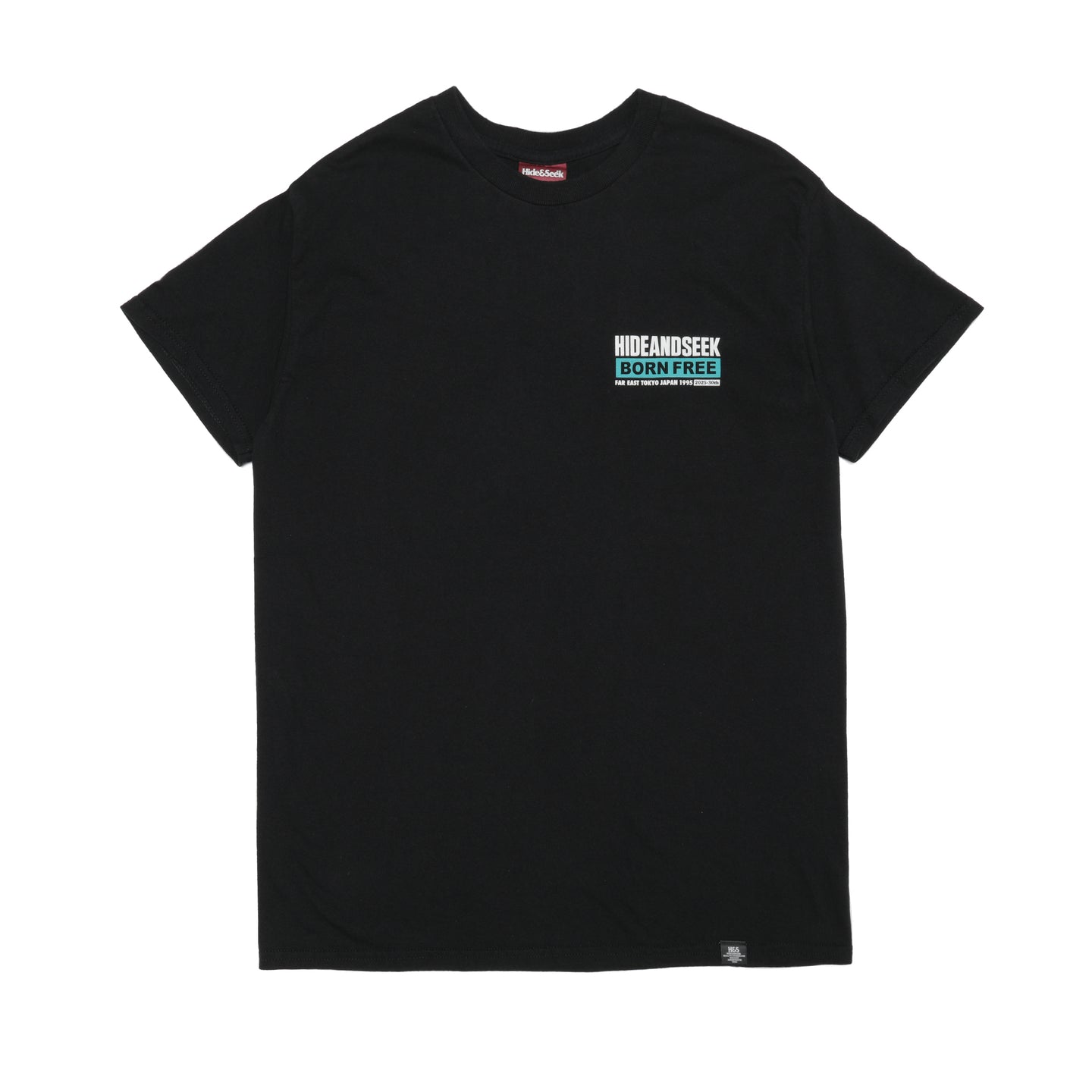 Hide and Seek Label S/S T-Shirt Black