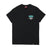 Hide and Seek Circle Logo S/S T-Shirt Black