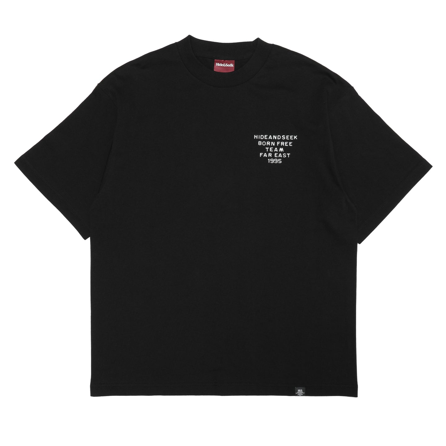 Hide and Seek Typewriter S/S T-Shirt Black