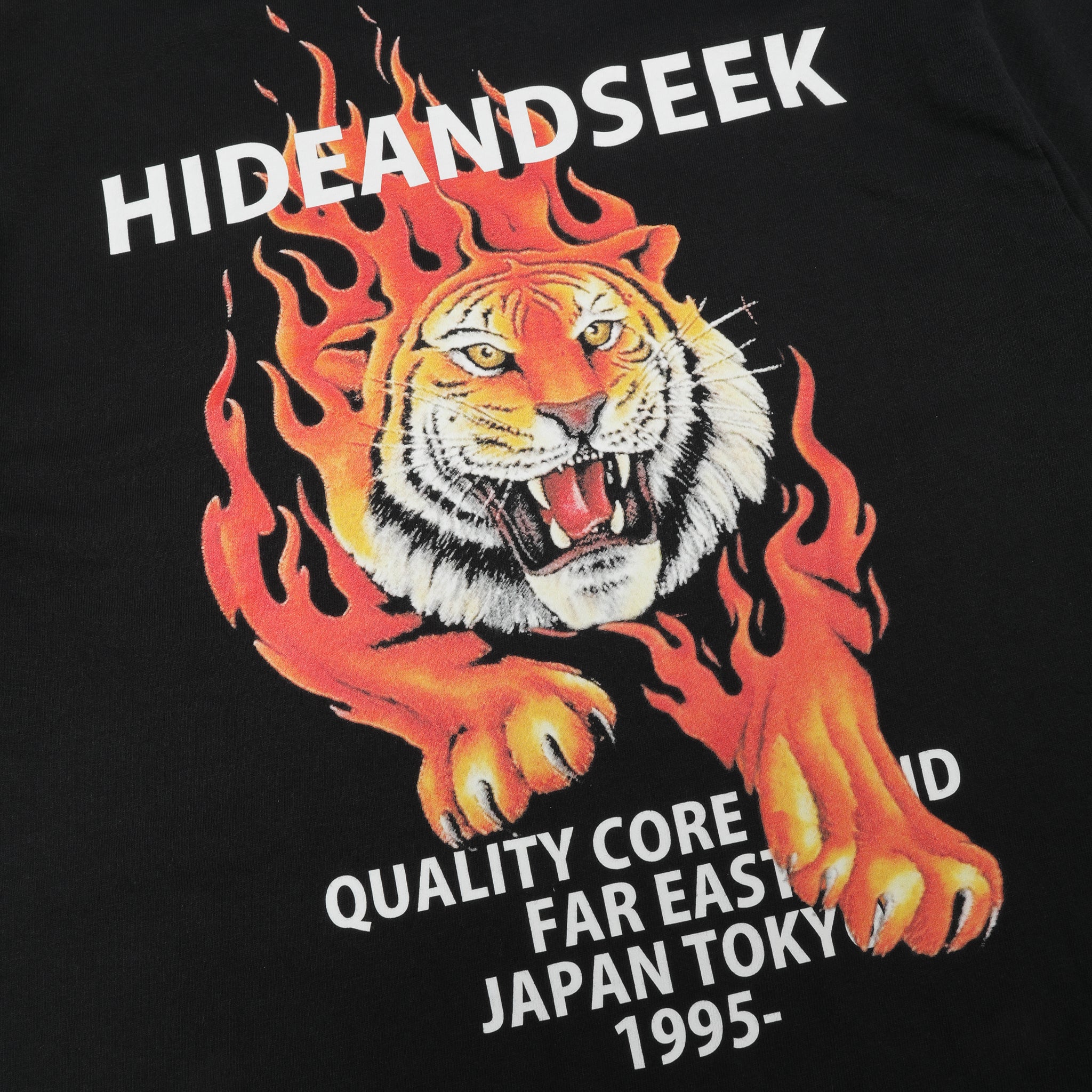 HT-040725] Hide and Seek Tiger S/S T-Shirt (Black) – The Darkside
