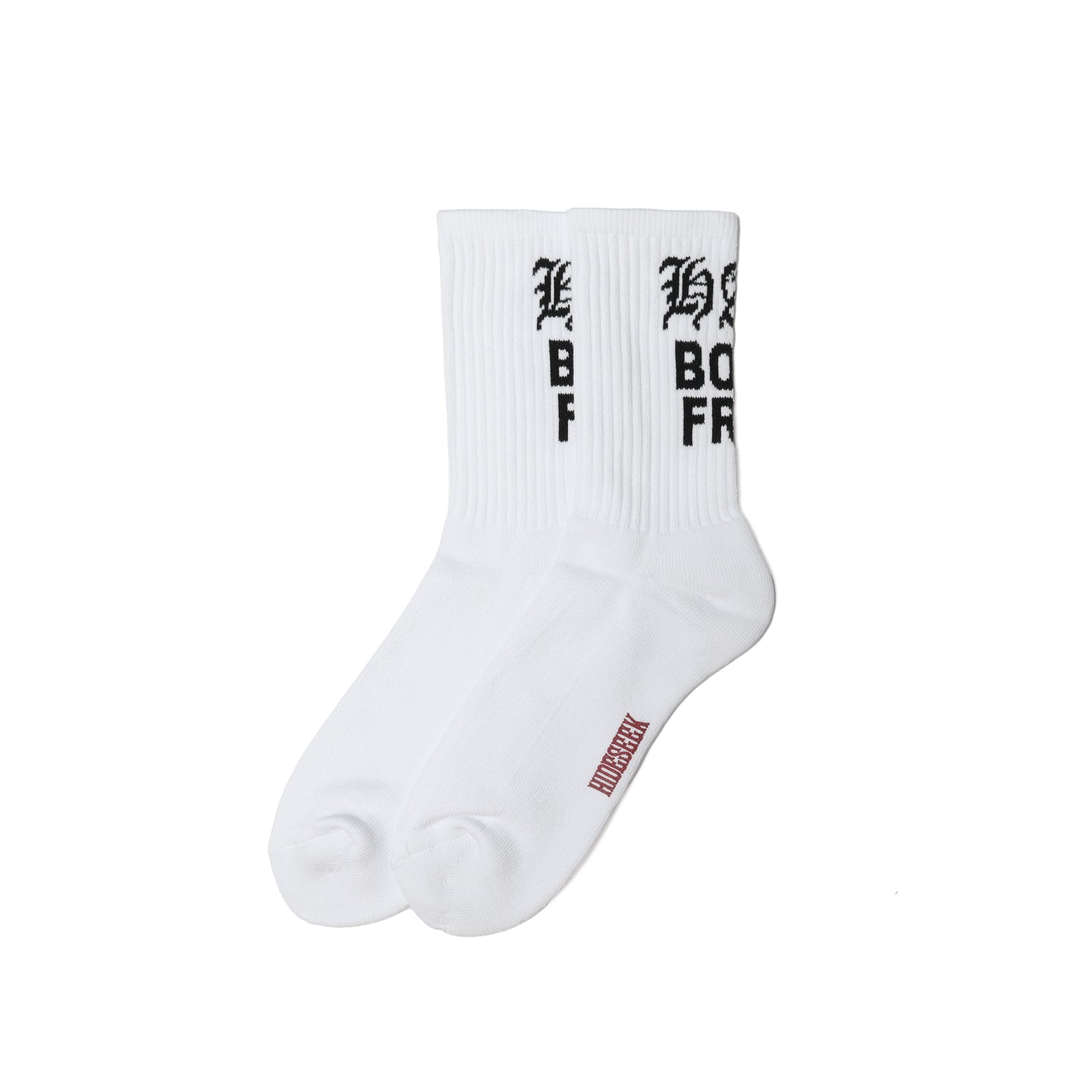 Hide and Seek HAS SOX Socks White