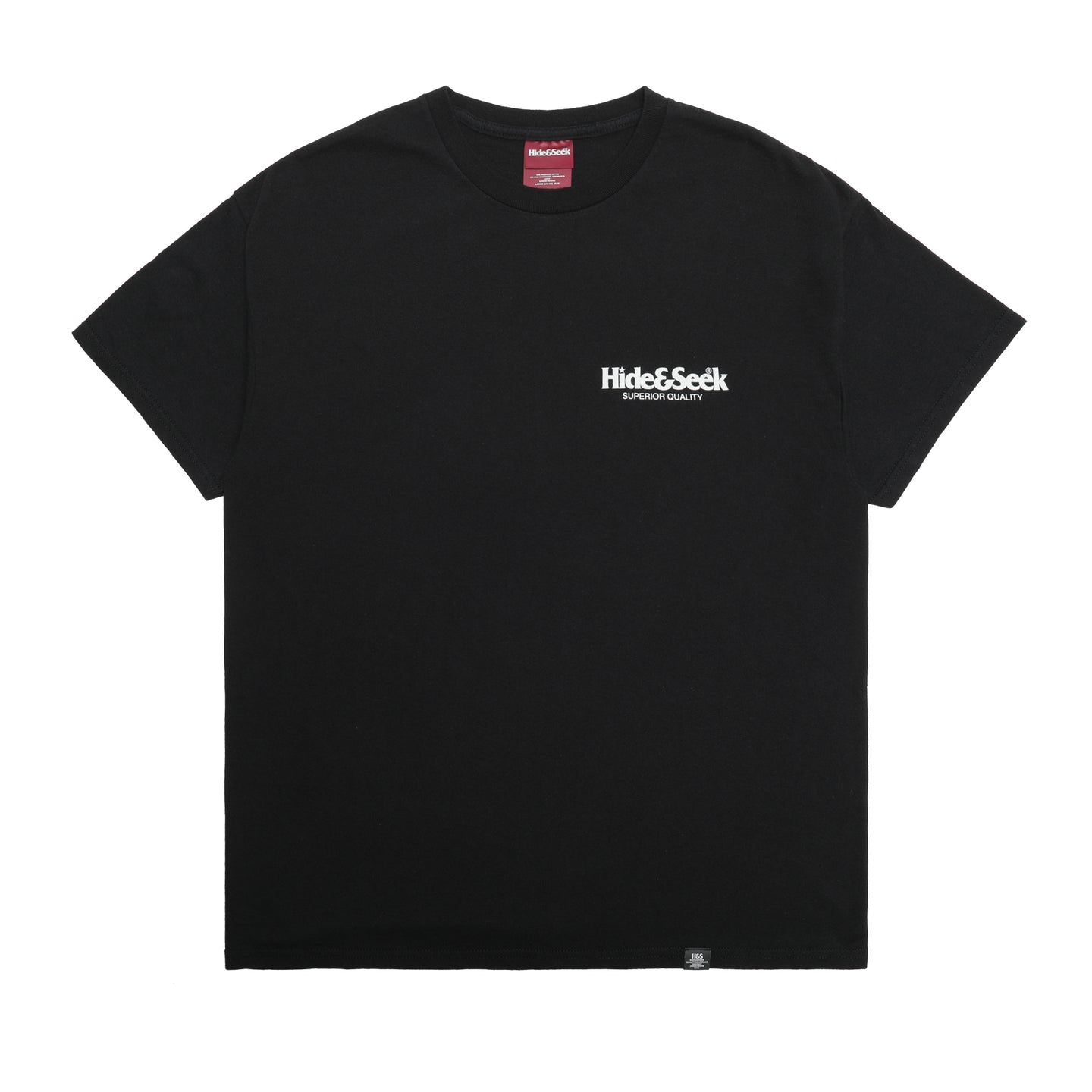 Hide and Seek x The Darkside Initiative S/S T-Shirt Type-A Black