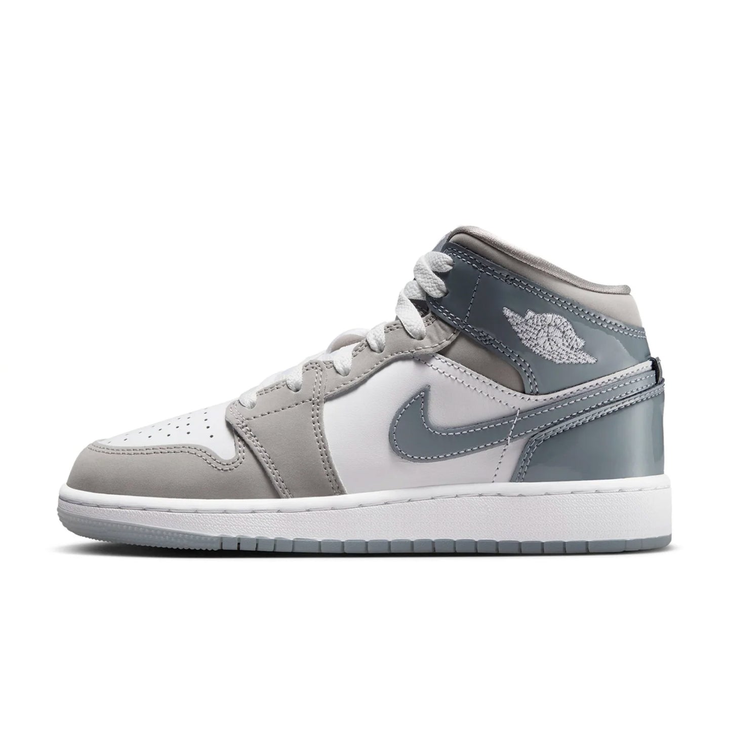 Big Kids' Air Jordan 1 Mid SE 'Cool Grey'