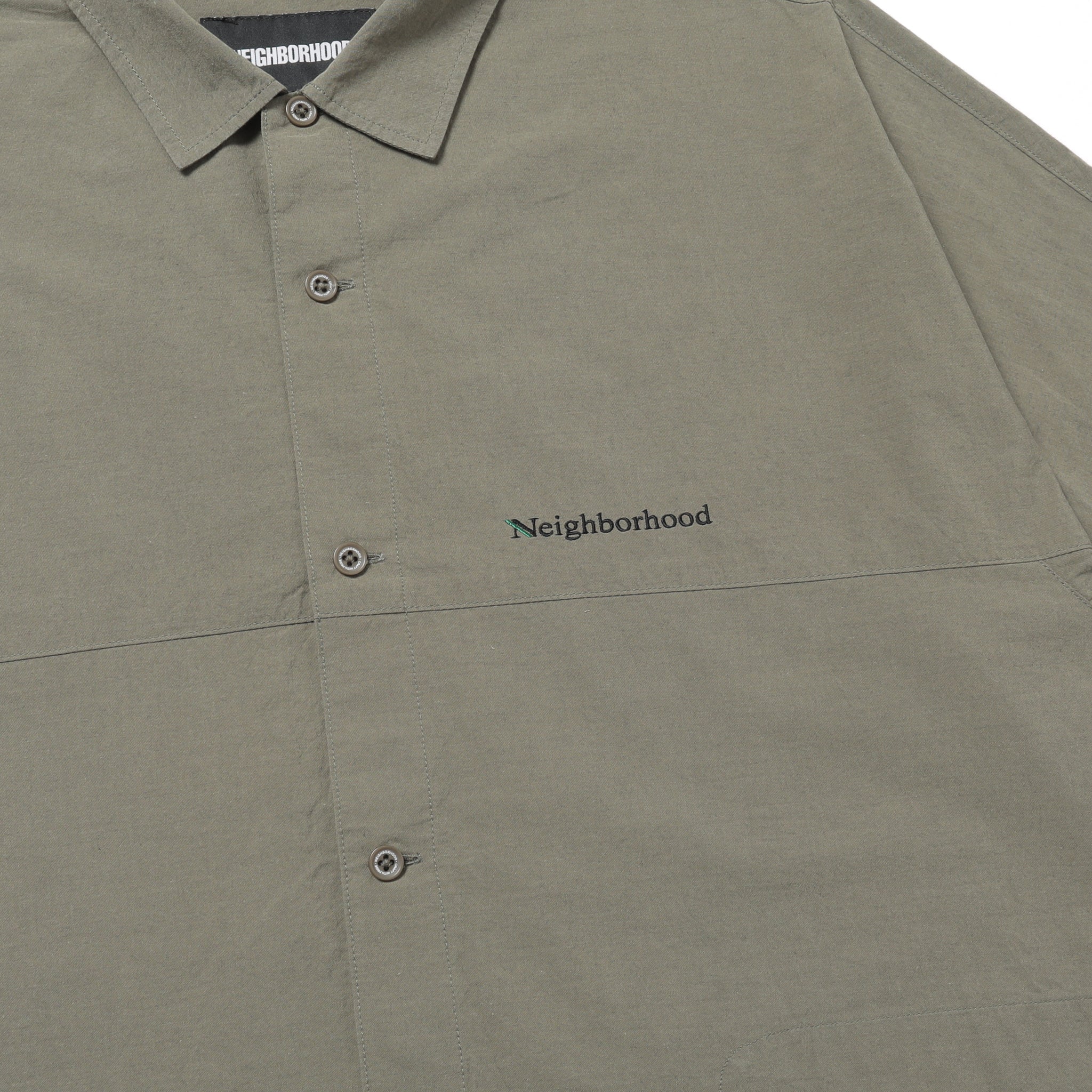 261AQNH-SHM01 ] Neighborhood Dolman Sleeve Shirt SS (Olive Drab