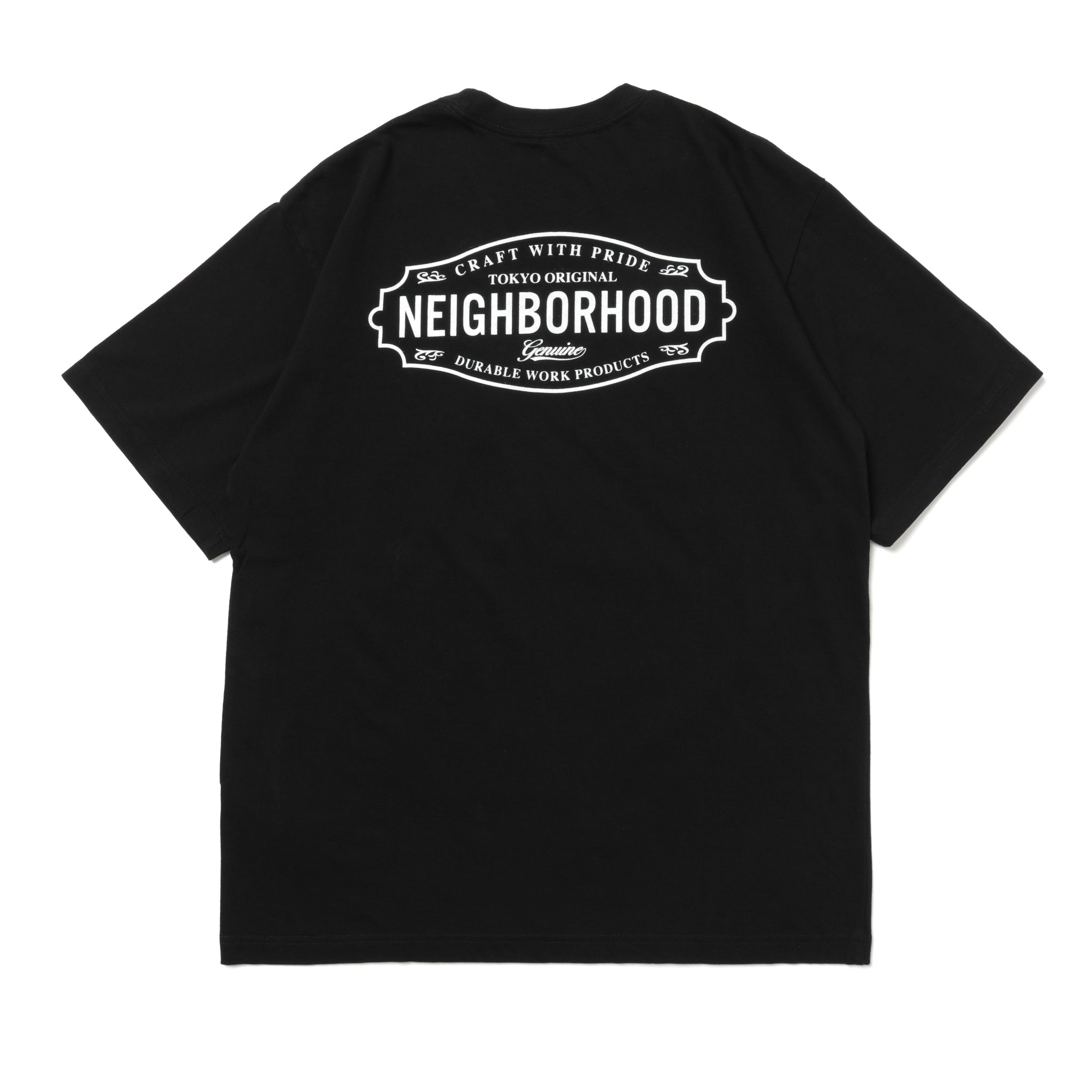 261PCNH-ST01] Neighborhood NH Tee SS-1 (Black)