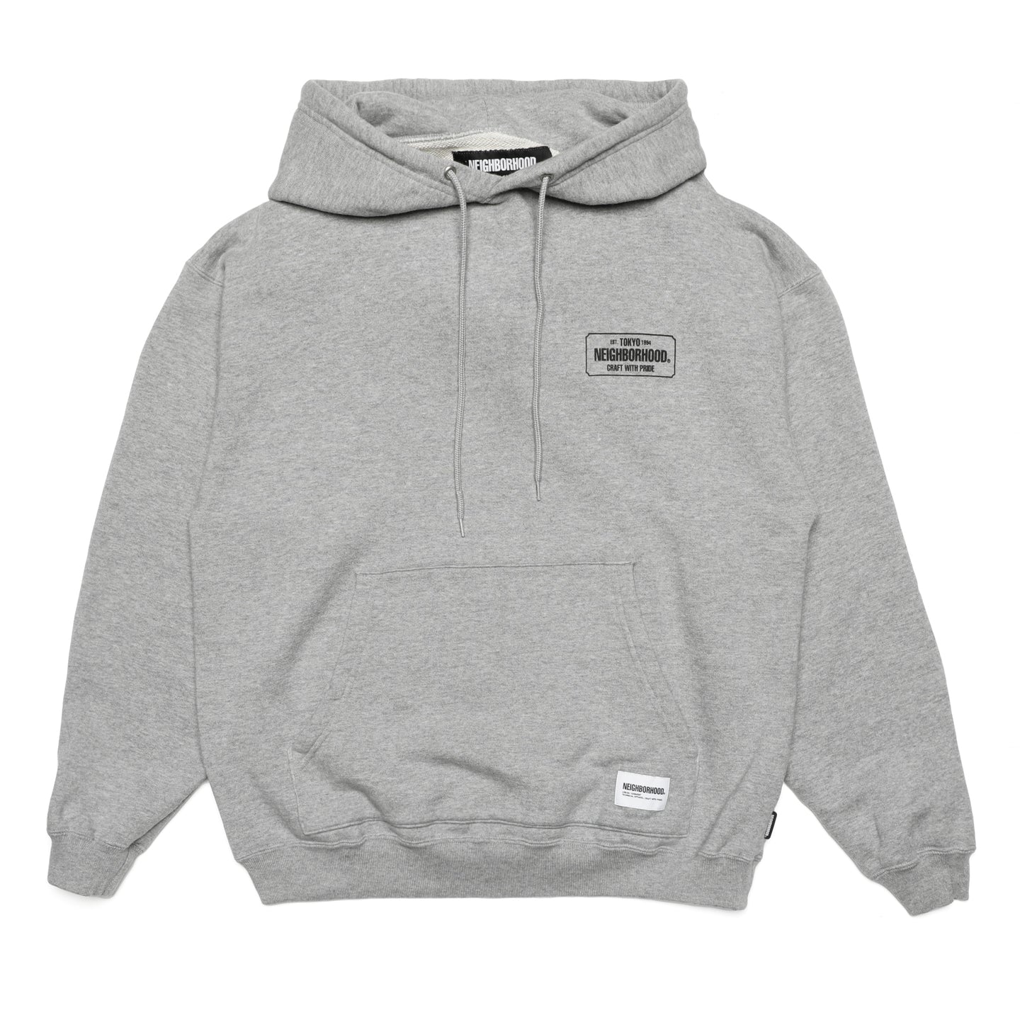 Neighborhood Classic Sweatparka Hooded Sweater Gray