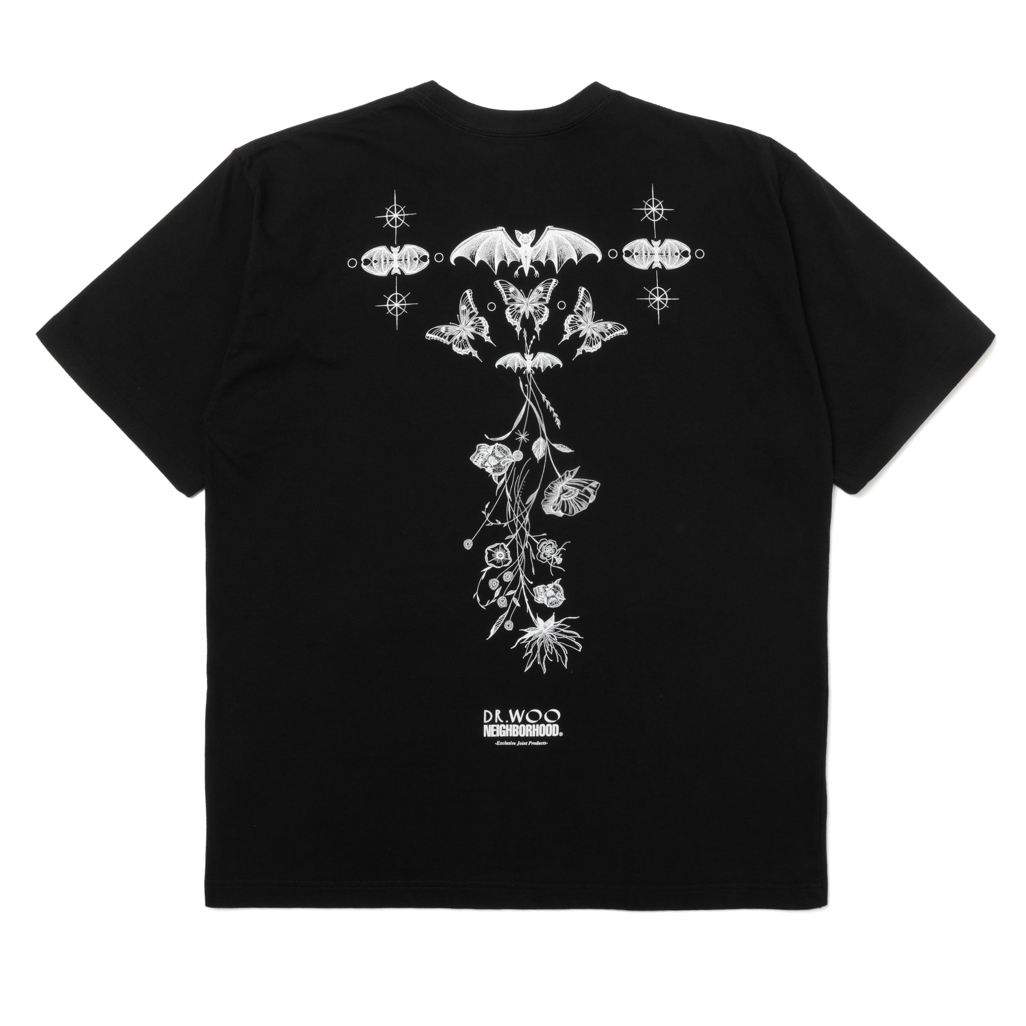 241PCDWN-ST02S] Neighborhood x Dr Woo Tee SS-2 (Black) – The 