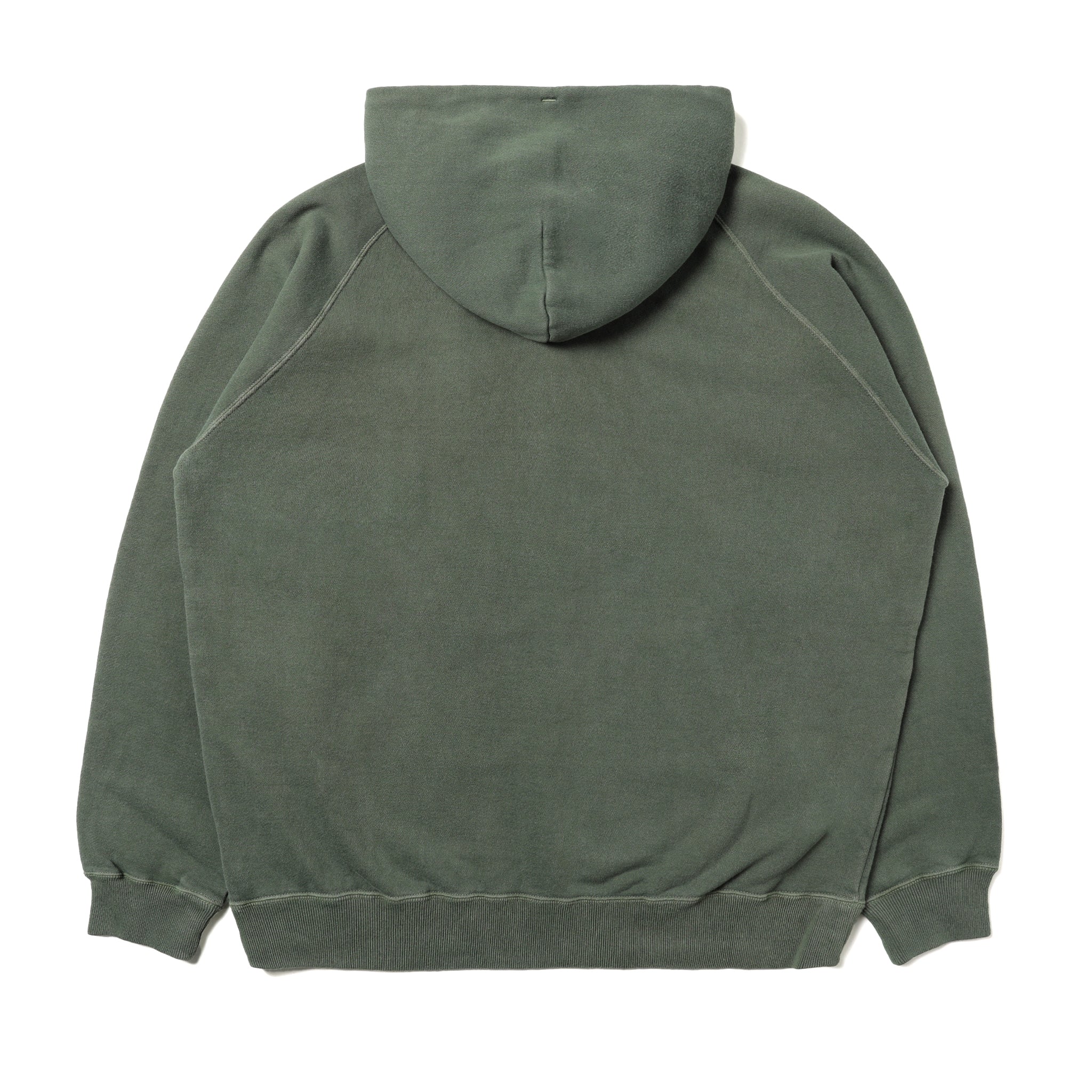 トップス neighborhood PIGMENT DYED SWEAT HOODIE 261FPNH-CSM02] Neighborhood Pigment Dyed Sweatshirt LS (Olive Drab