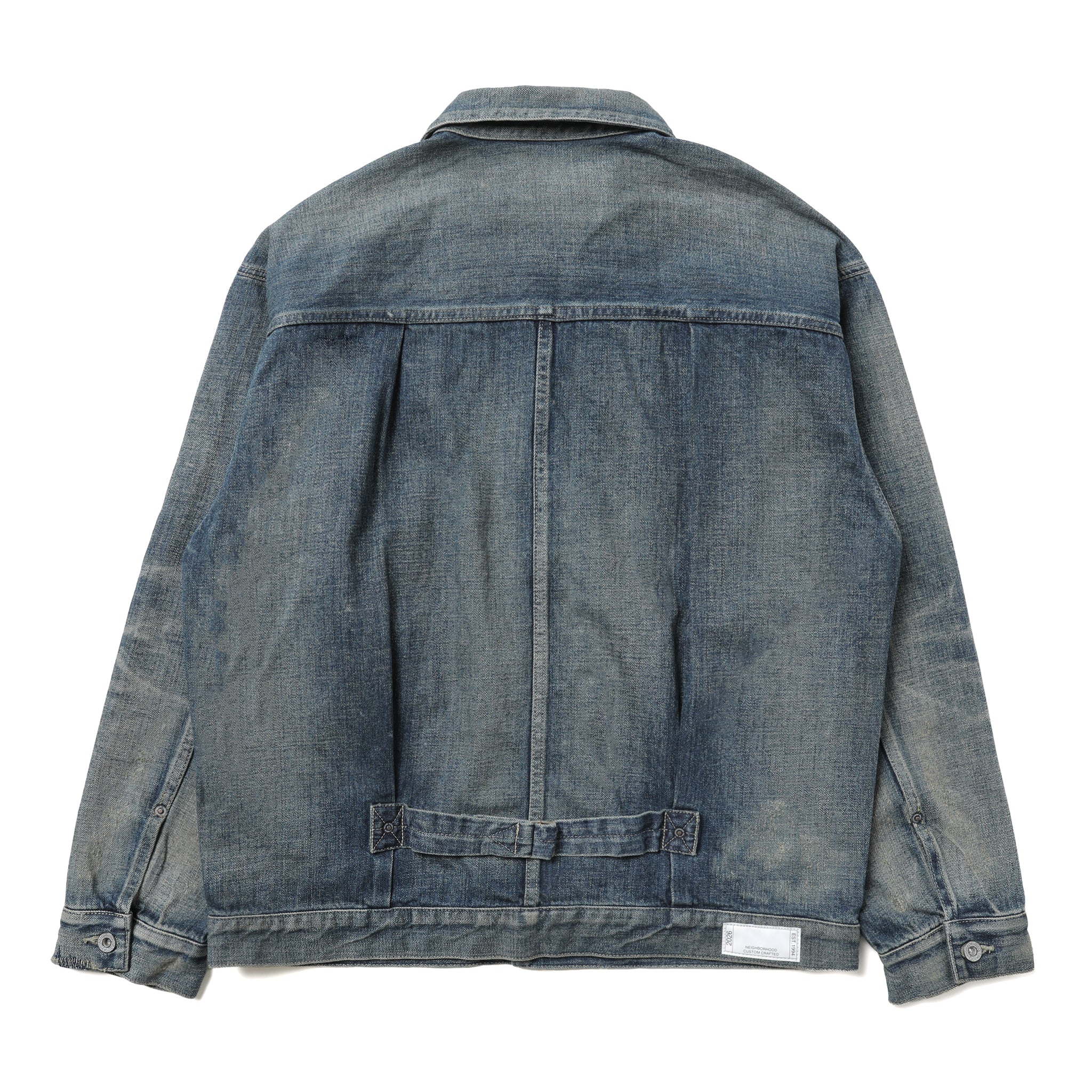 261XBNH-JKM01] Neighborhood Savage Denim Type-1 Jacket (Indigo