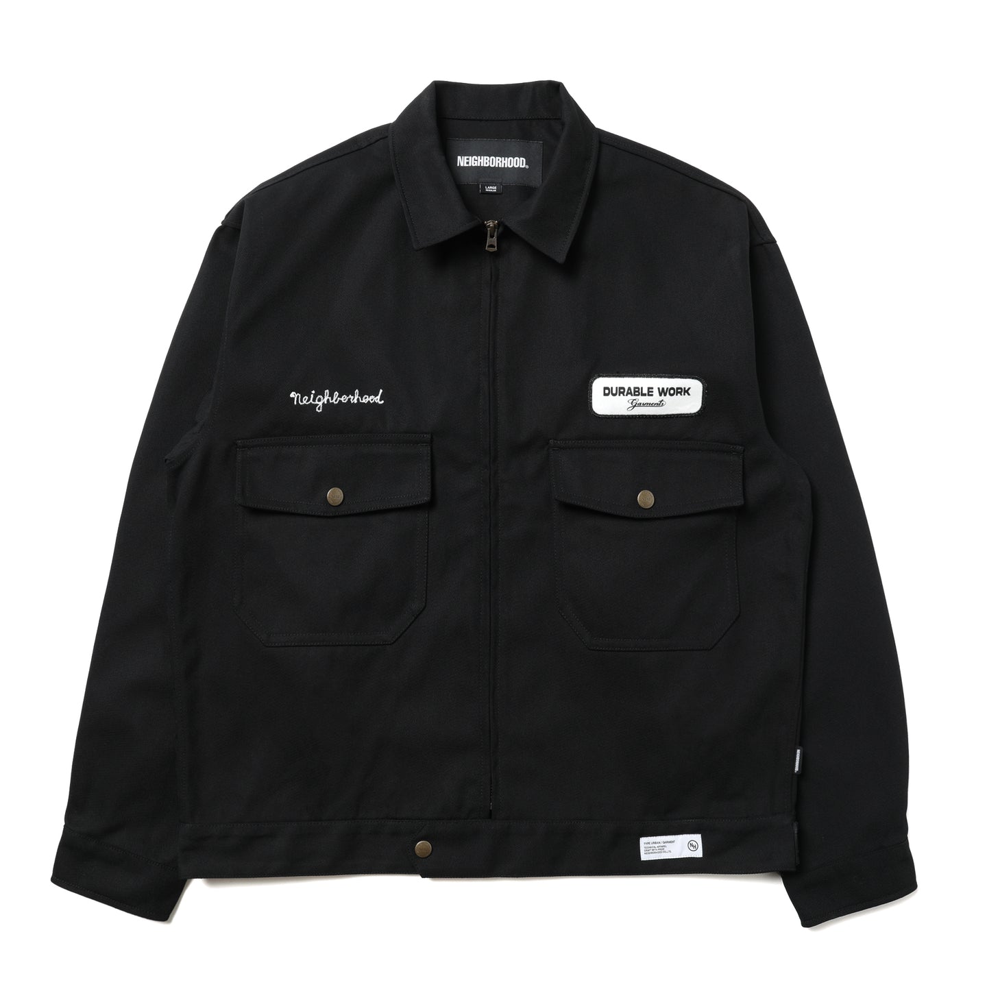 新品 未使用 NEIGHBORHOOD ZIP WORK JACKET Neighborhood Zip Work Jacket x Dickies in Black | SVD USA