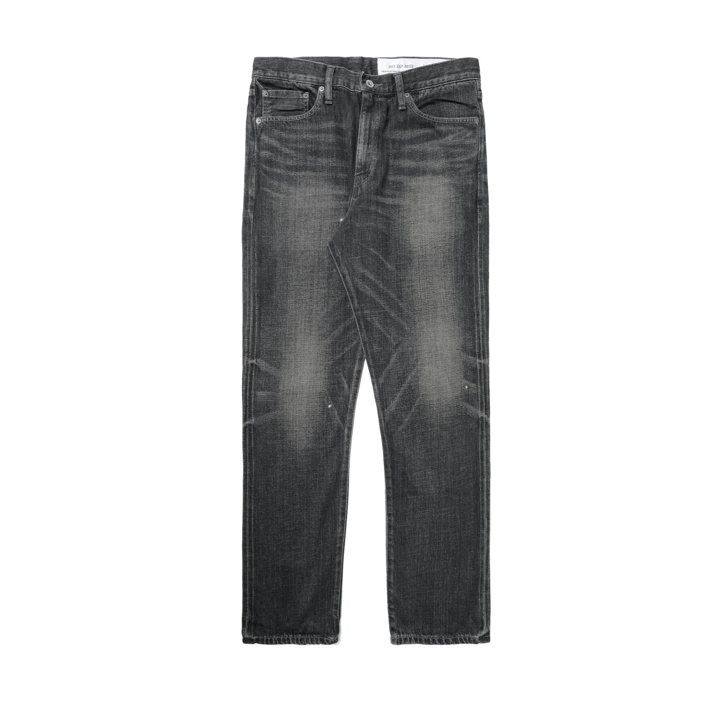 NEIGHBORHOOD 261 DP-MID デニムパンツ 261XBNH-PTM06] Neighborhood Washed Denim DP Mid Pant (Black) – The