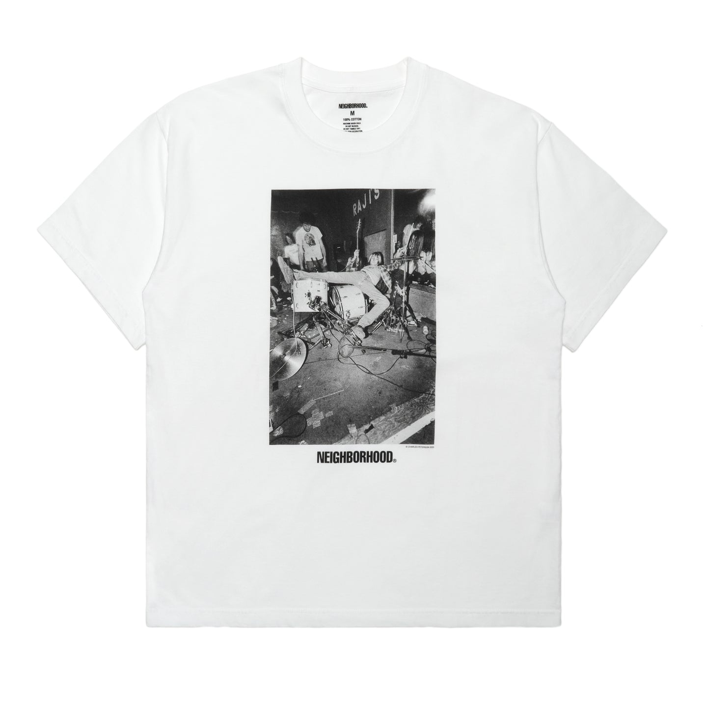 252PCNH-ST12S] Neighborhood x Charles Peterson Tee SS-3 (White