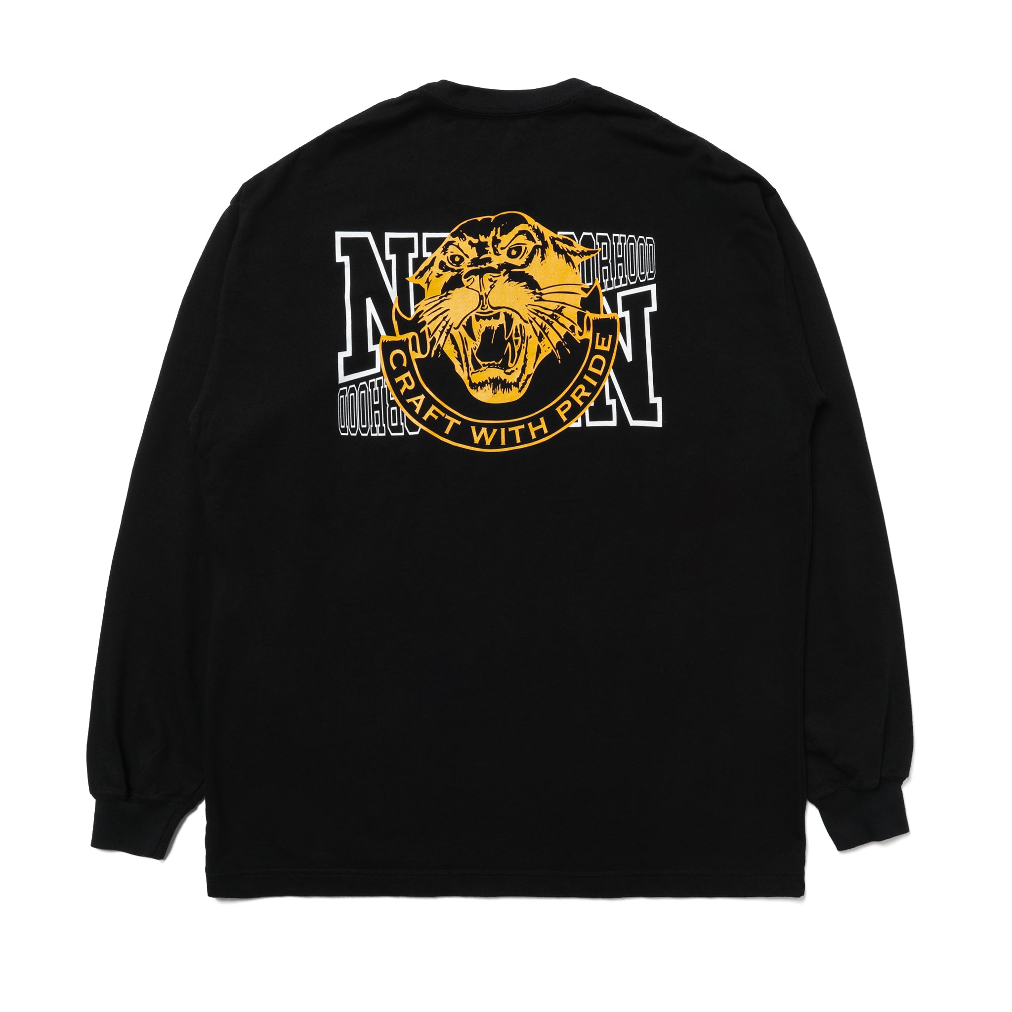252PCNH-LT04S] Neighborhood NH 252 Spot Tee LS-2 (Black) – The