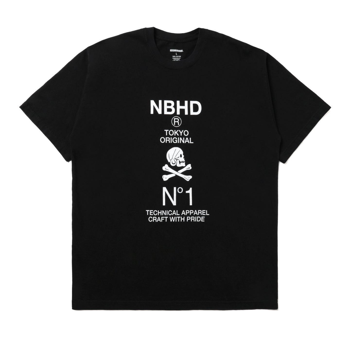 261PCNH-ST08] Neighborhood NH Tee SS-8 (Black) – The Darkside