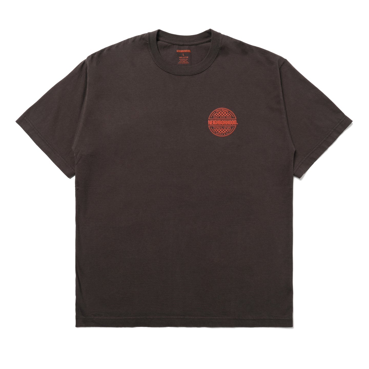 252PCNH-ST05S] Neighborhood NH 252 Spot Tee SS-1 (Brown) – The
