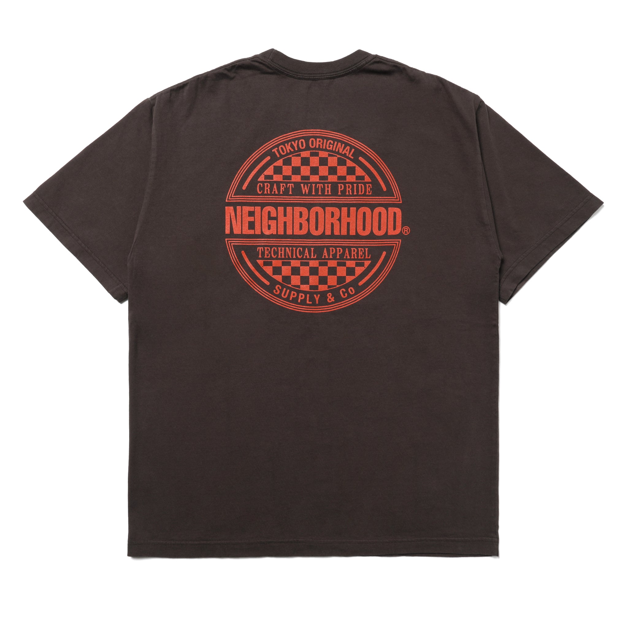 252PCNH-ST05S] Neighborhood NH 252 Spot Tee SS-1 (Brown) – The