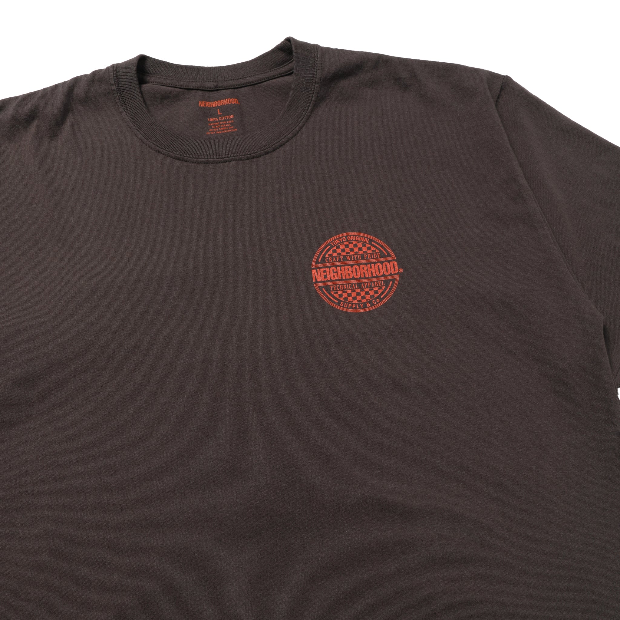252PCNH-ST05S] Neighborhood NH 252 Spot Tee SS-1 (Brown) – The