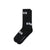 Neighborhood Scatter Logo Socks Black