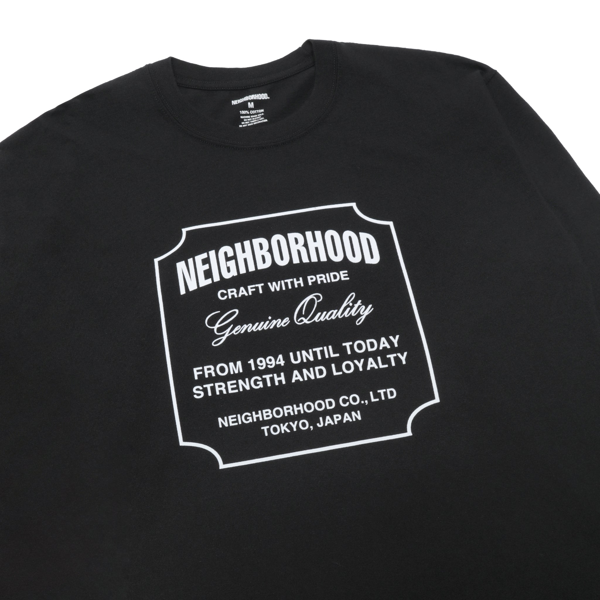 NEIGHBORHOOD TEE LSー8 252PCNHーLT08サイズXL 252PCNH-LT08] Neighborhood NH Tee LS-8 (Black) – The Darkside