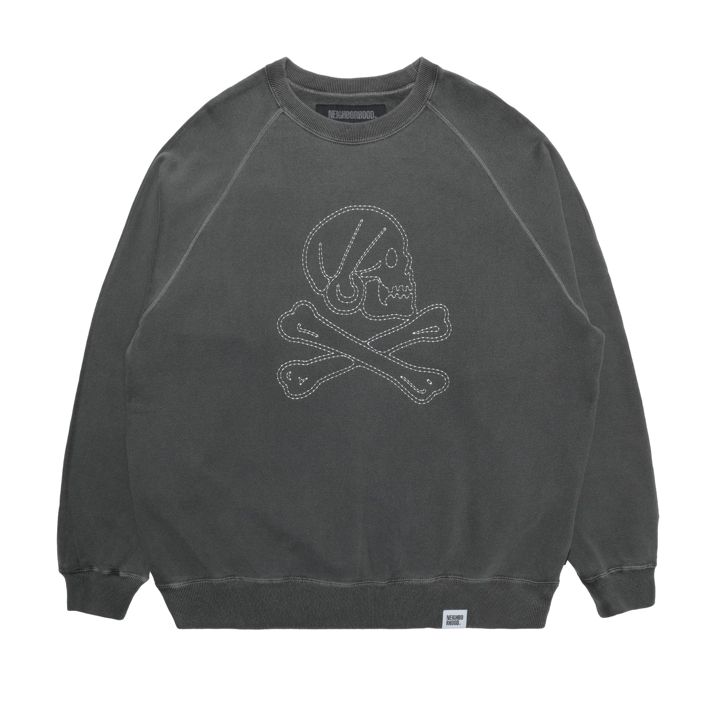 252FPNH-CSM04] Neighborhood Pigment Dyed Sweatshirt LS (Black