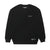 Neighborhood Waffle Fabric Crewneck LS-1 Black