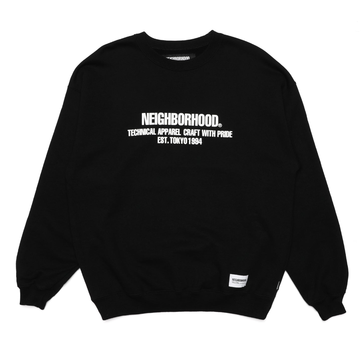 Neighborhood Classic Crewneck Sweater Black