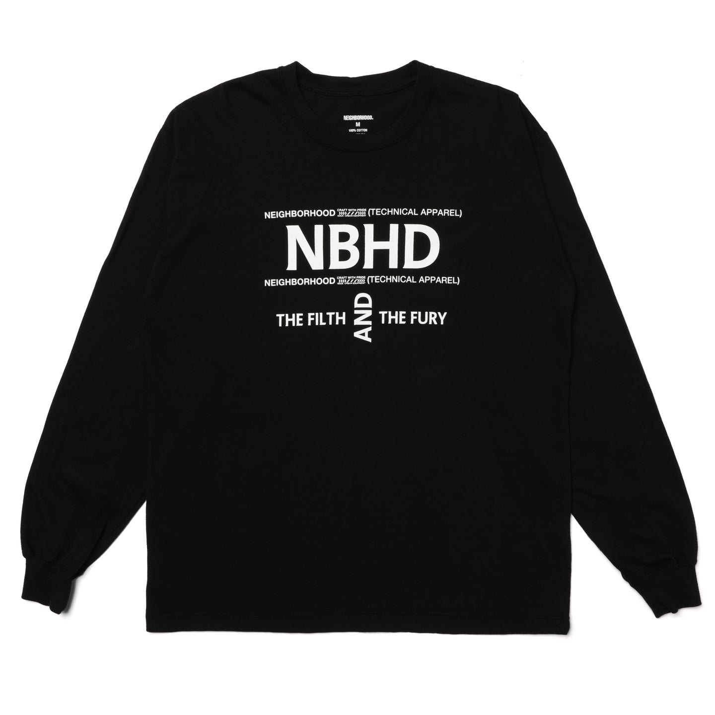 Neighborhood NH Tee-16 L/S Black