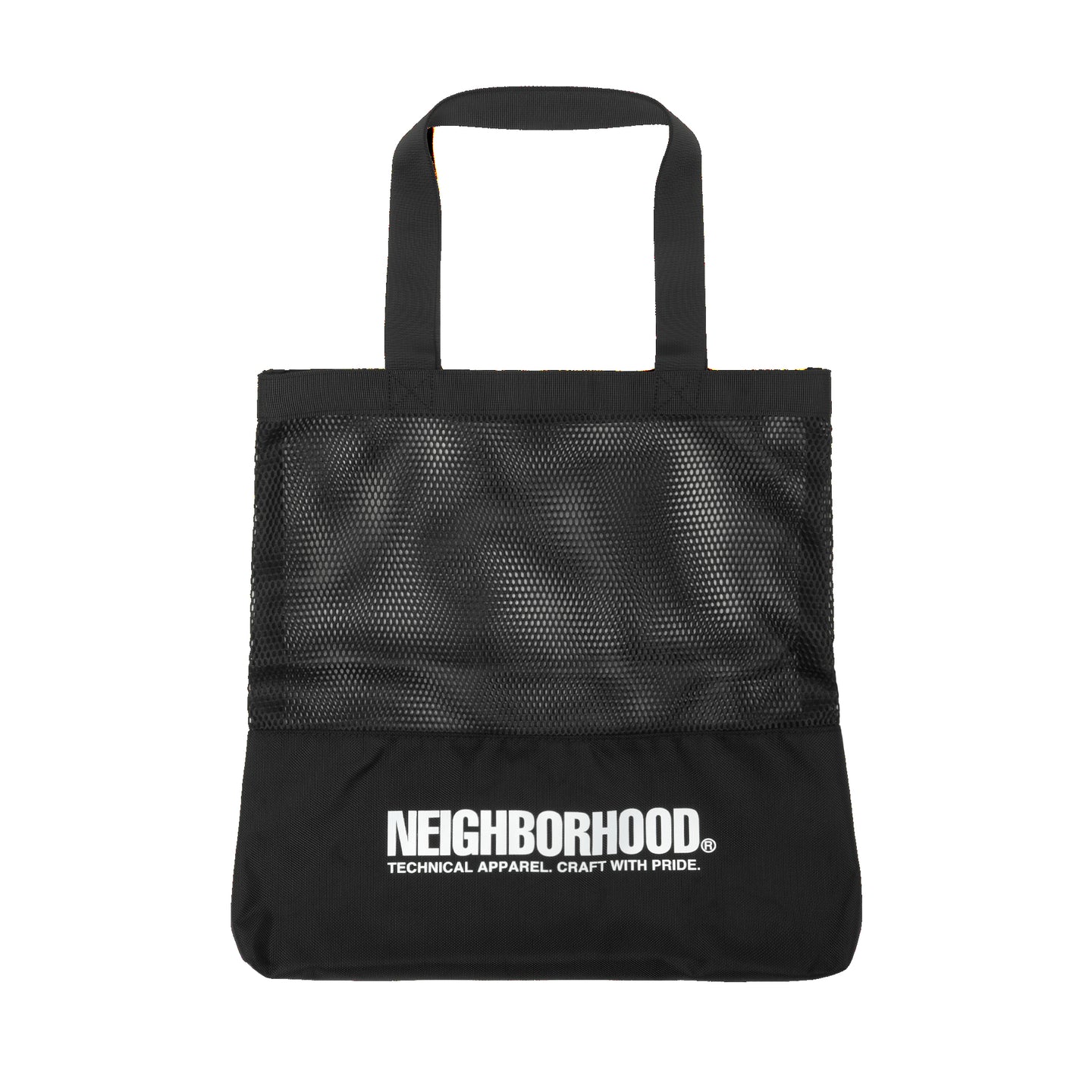 Neighborhood Mesh Tote Bag Black
