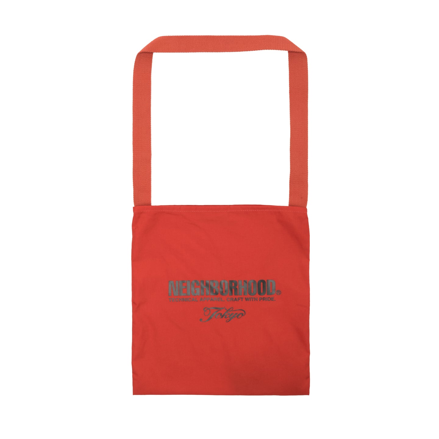 Neighborhood Logo Shoulder Bag Orange