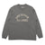 Nanamica OOAL Graphic Long Sleeve Tee Charcoal