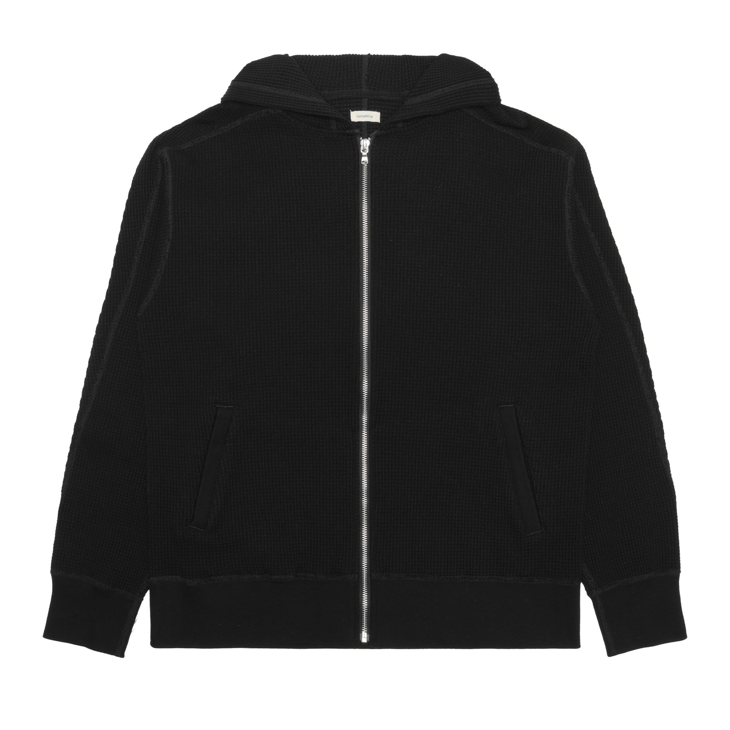 Nanamica Zip-Up Thermal Hoodie Black