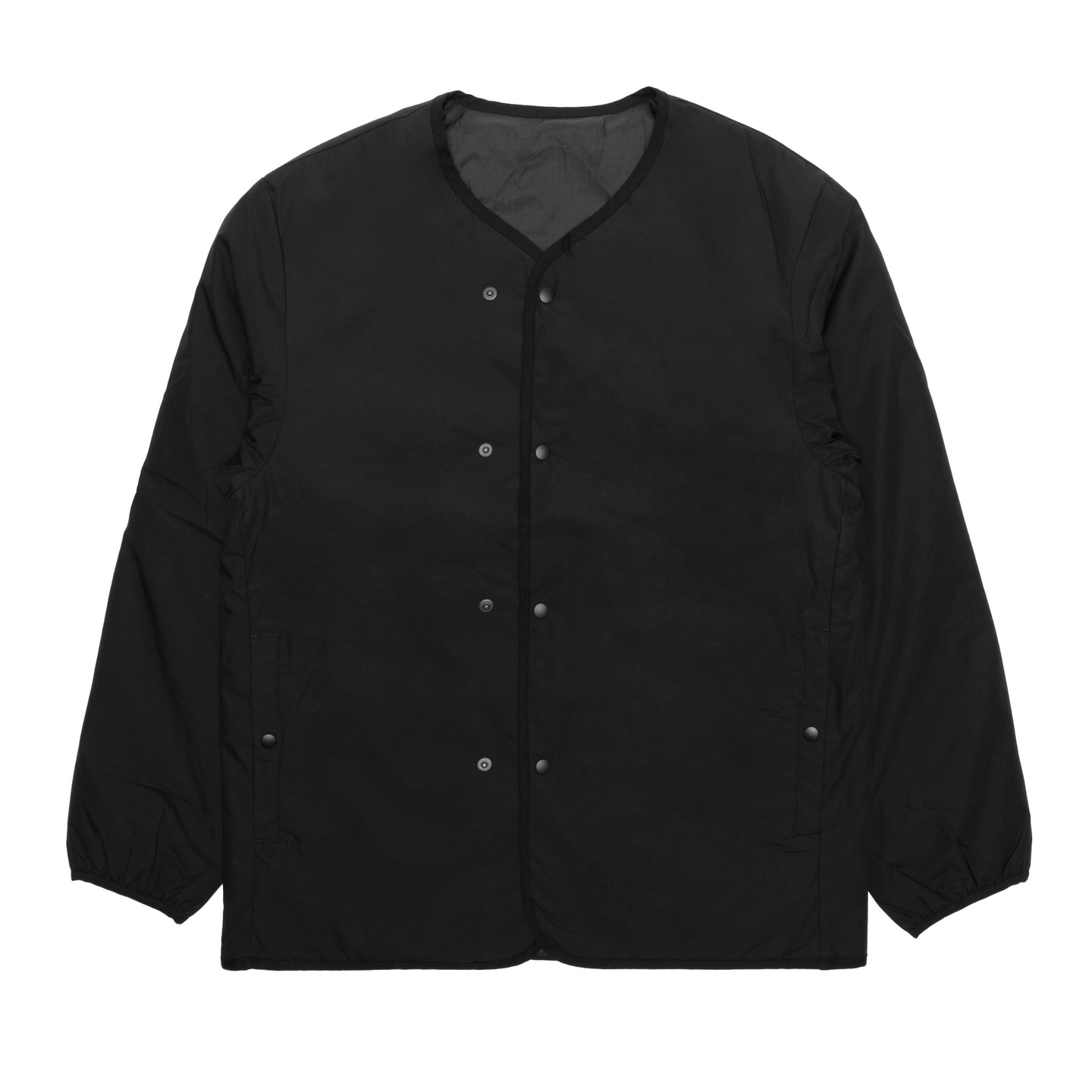 Nanamica Reversible Down Cardigan Black