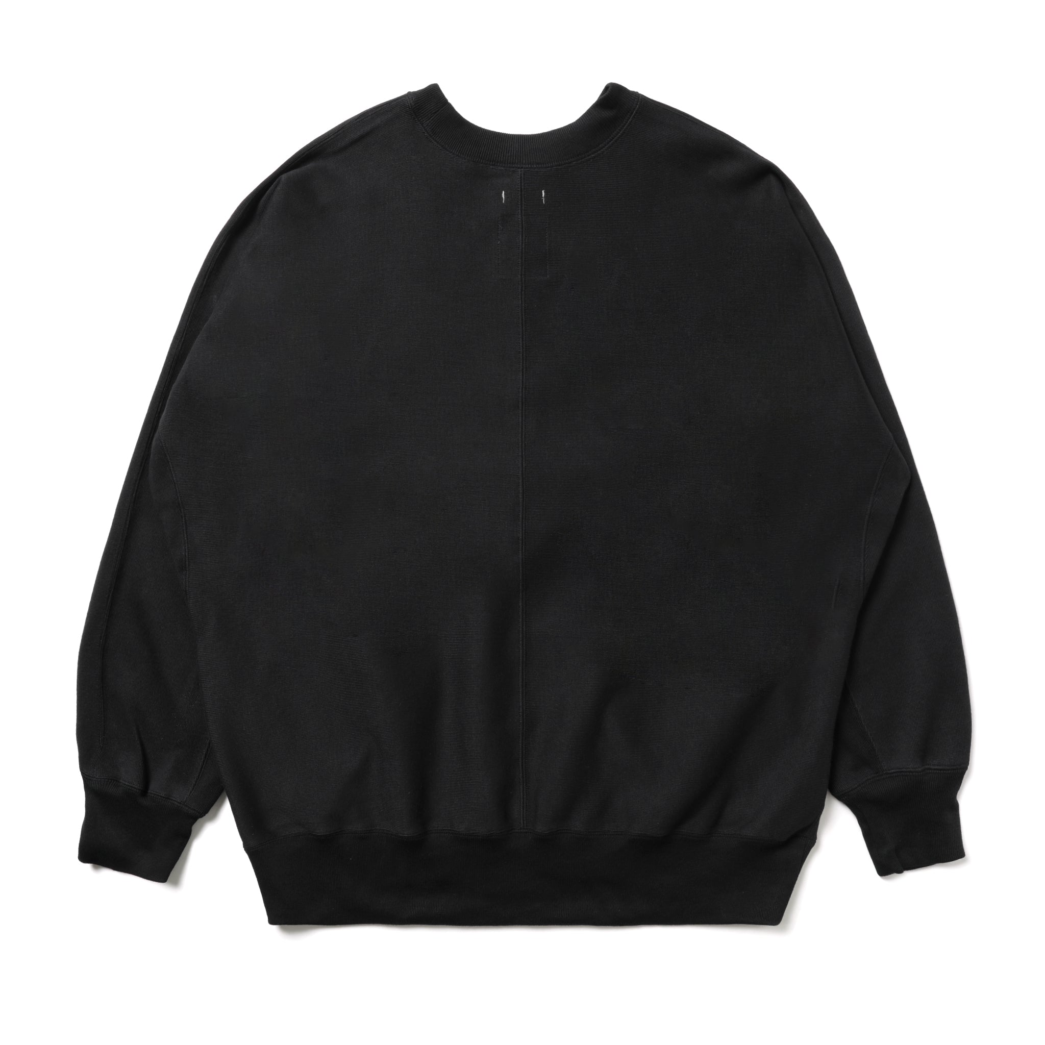 S26SH008U] Nanamica Crewneck Sweatshirt (Black) – The Darkside
