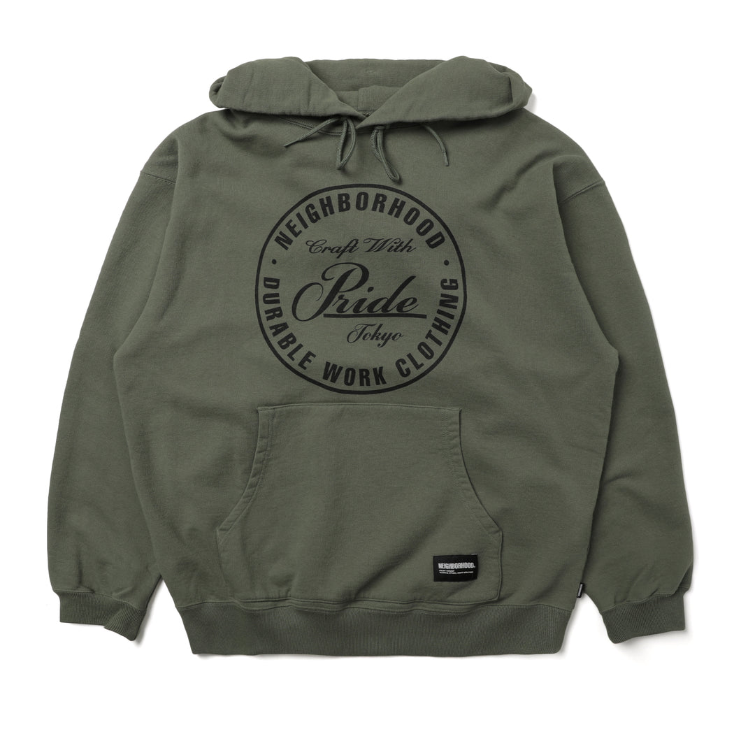 Neighborhood-Hoody-Pride-Green
