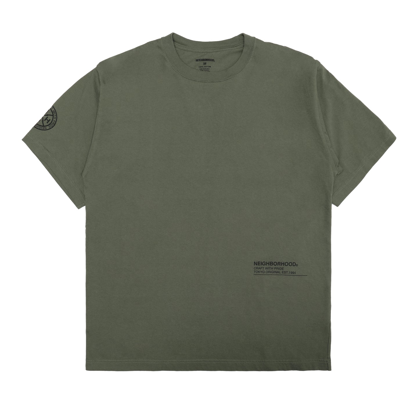Neighborhood NH Spot Tee SS-7 Olive Drab
