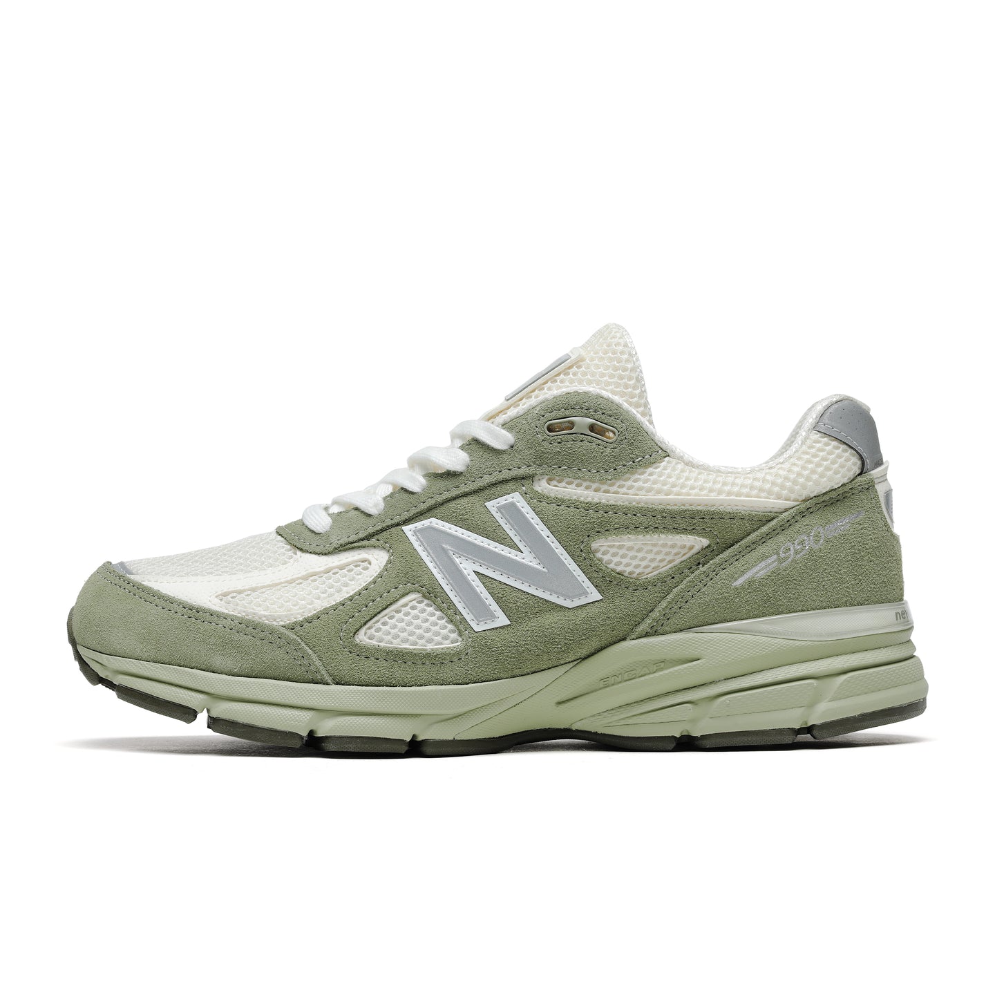 U9901MX] New Balance Made in USA 990v4 (Olive Leaf, Permafrost