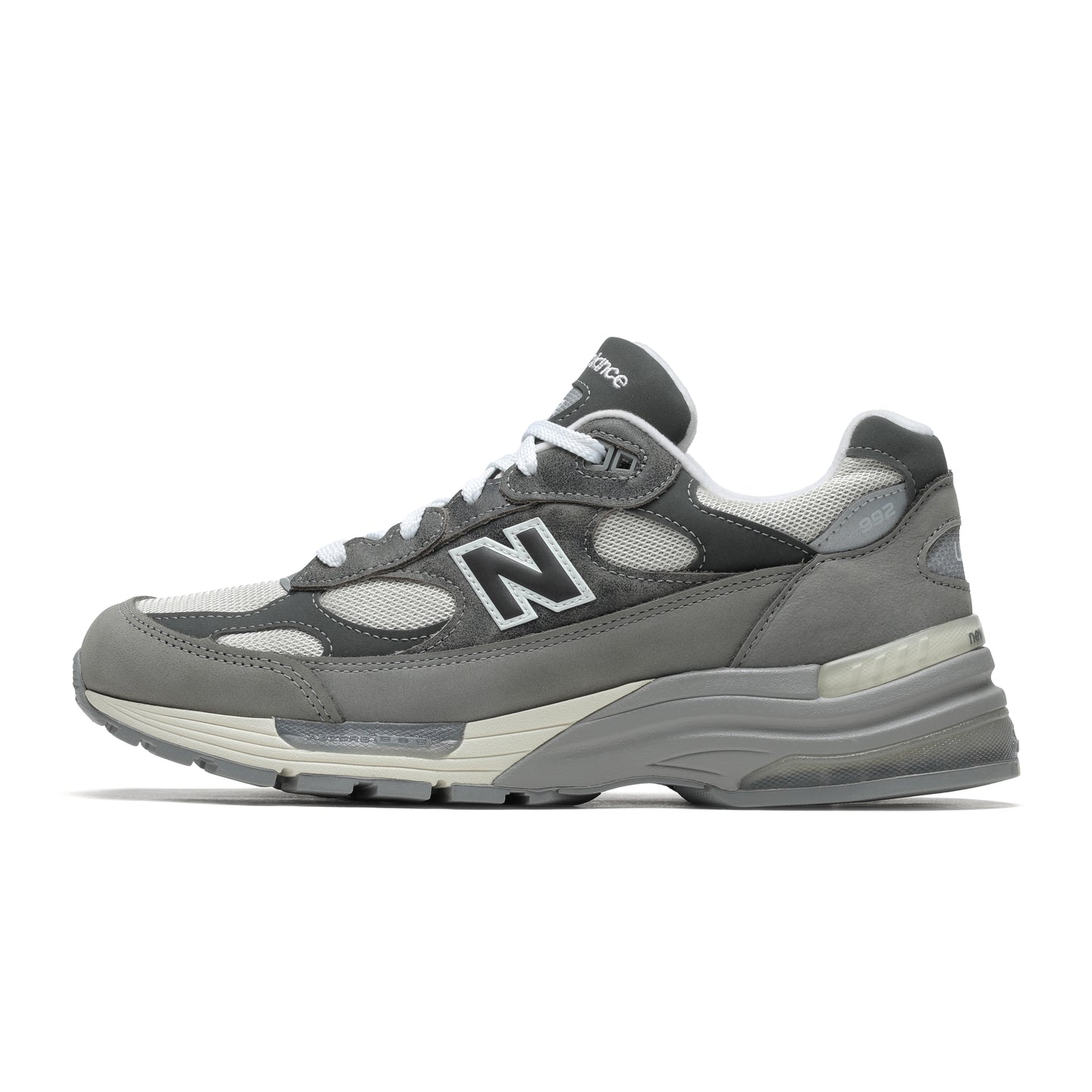 U99278L] New Balance Made in USA 992 (White, Team Royal, Purple