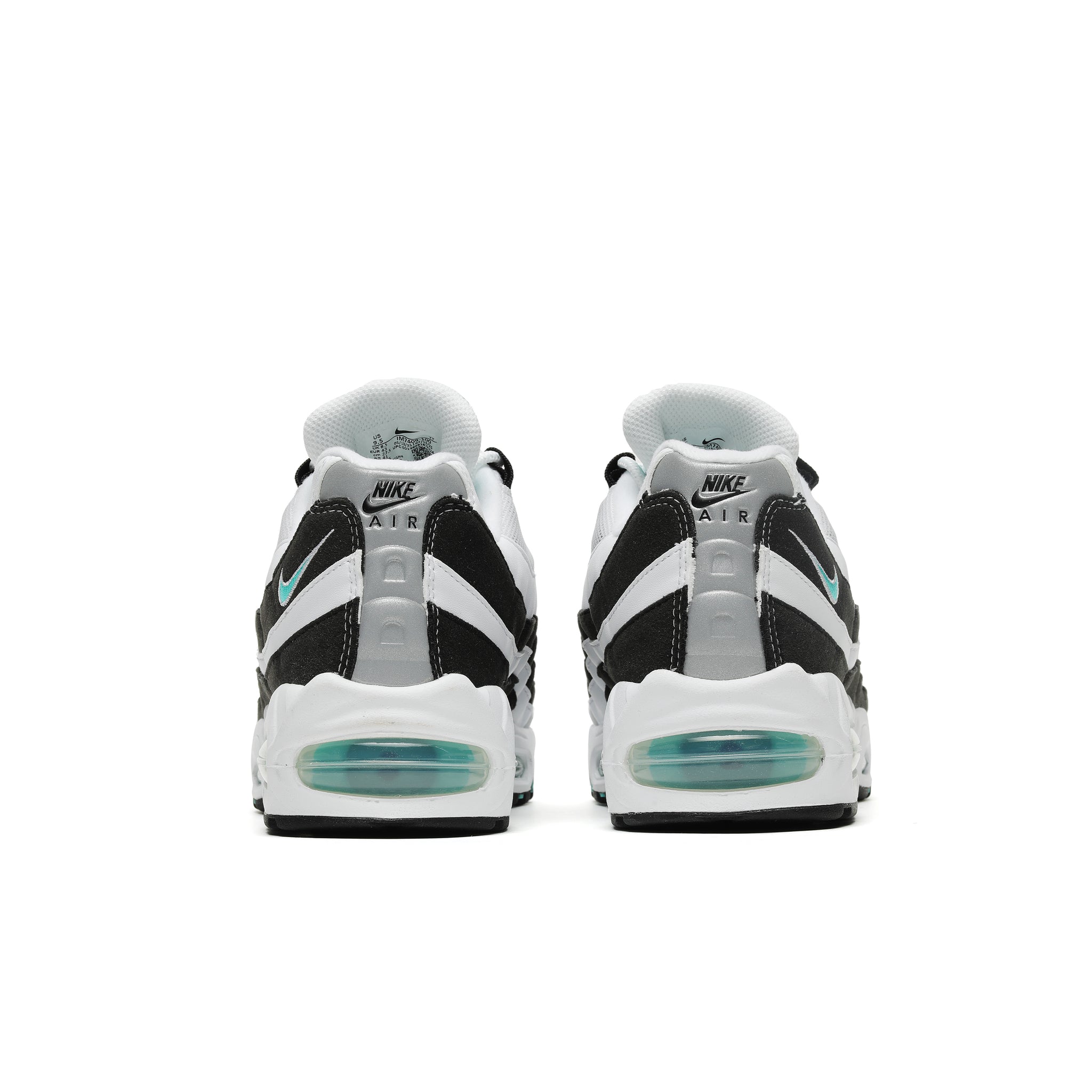 IM7409-100] Nike Air Max 95 OG 'Black Border' (White, Hyper Jade